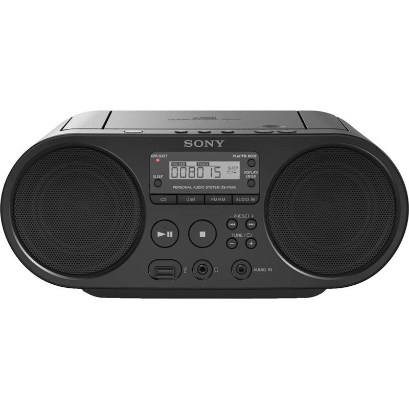 Rádioprijímač s CD Sony ZS-PS50B čierny + Doprava zadarmo