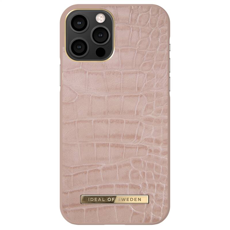 Obrázok iDeal Of Sweden Atelier Case na Apple iPhone 12/12 Pro - Rose Croco (IDACSS21-I2061-273)