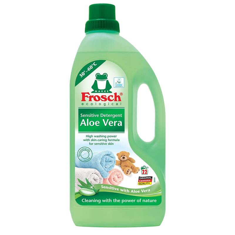 Obrázok Frosch EKO Na pranie jemnej a detskej bielizne - aloe vera 1500 ml (4001499159510)