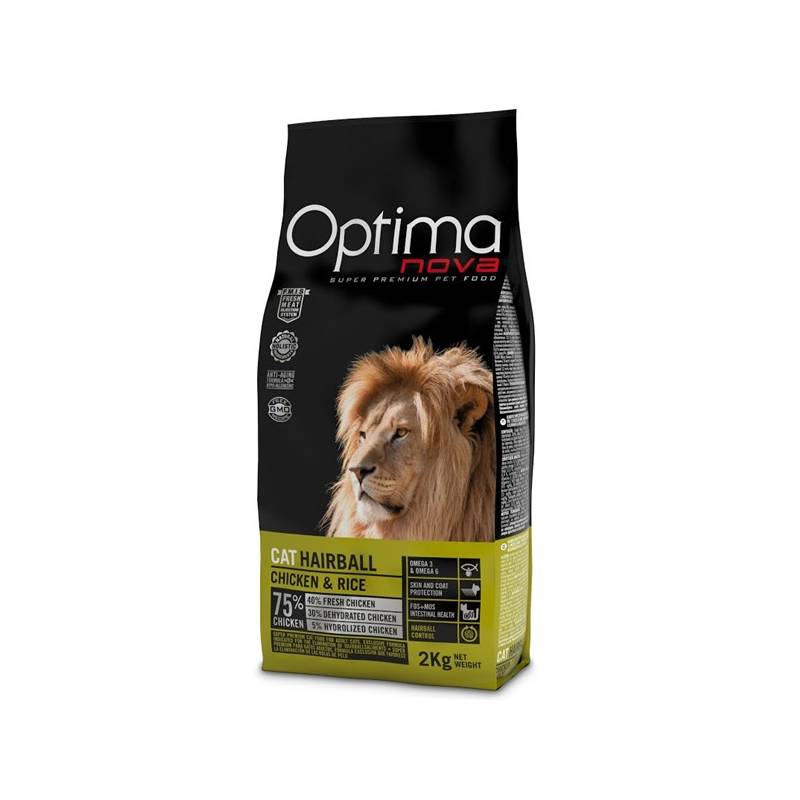 Obrázok Optima nova Cat Hairball 2 kg