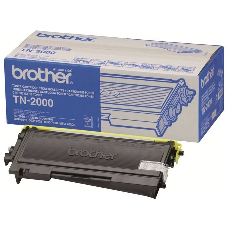 Toner Brother TN-2000, 2500 stran (TN2000) čierny