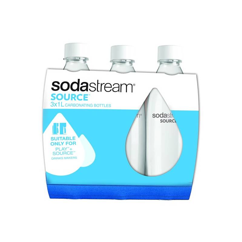 Obrázok SodaStream fľaša TRIPACK source/play tripack 1l biela