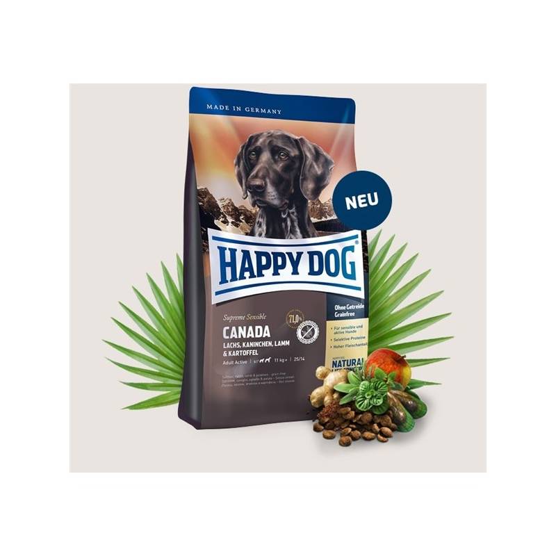 Obrázok Happy Dog Supreme Sensible CANADA los,král,jehn 12,5kg