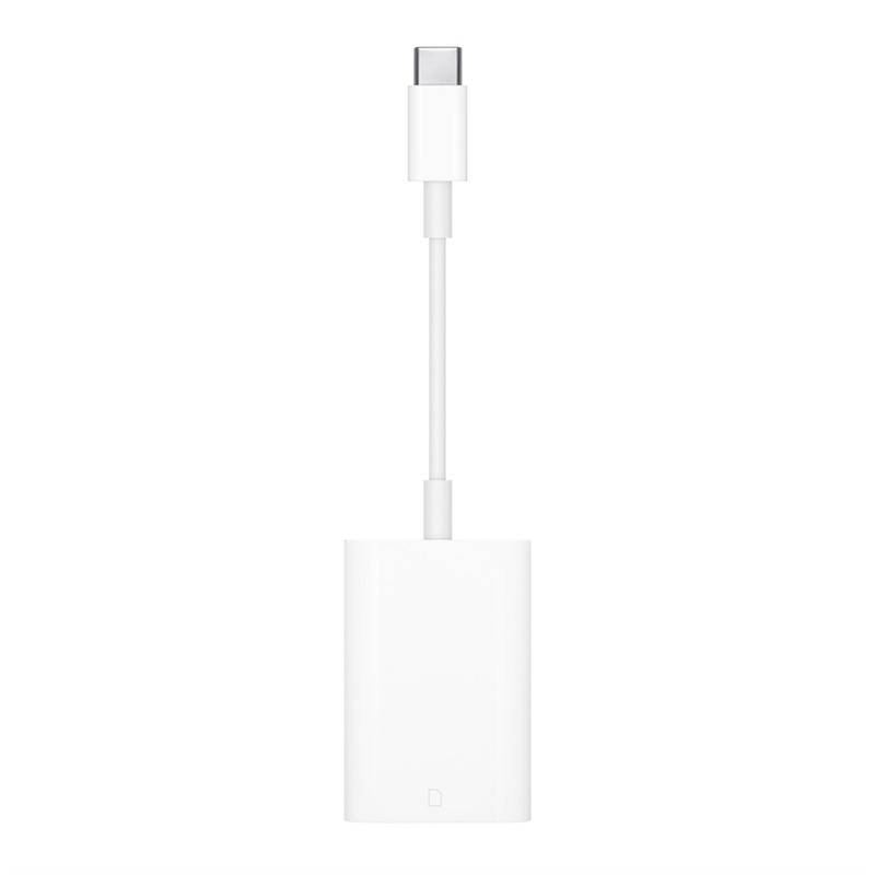 Redukcia Apple USB-C čítačka SD kariet (MUFG2ZM/A) biela
