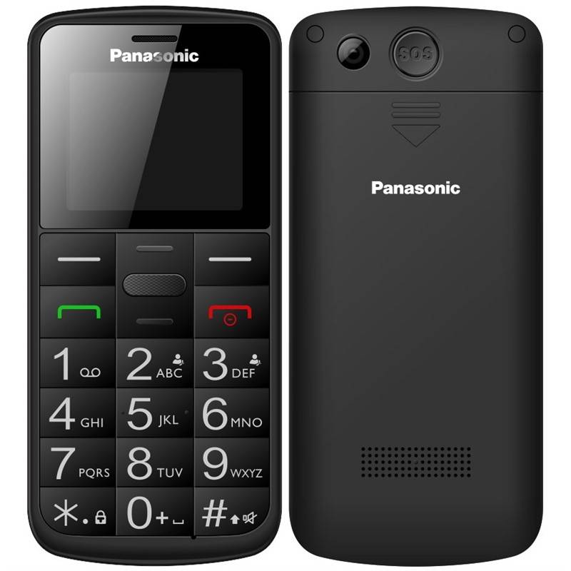 Mobilný telefón Panasonic KX-TU110EXB Dual SIM (KX-TU110EXB) čierny