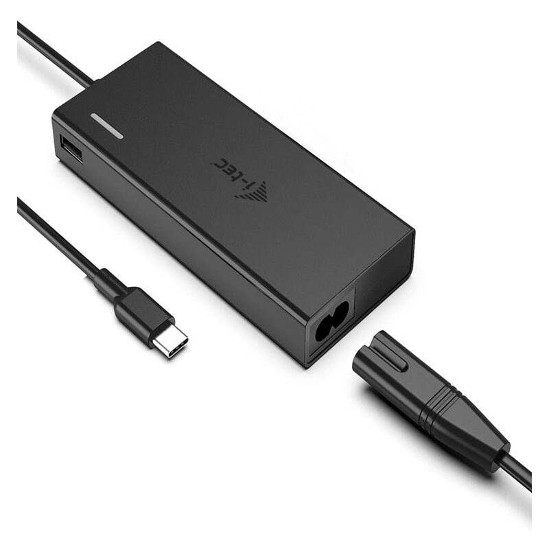 Sieťový adaptér i-tec USB-C Smart Charger 65W + USB-A Port 12W (CHARGER-C77W)