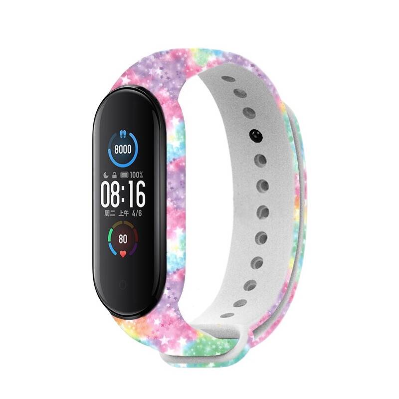 Obrázok RhinoTech na Xiaomi Mi Band 5 - motiv galaxie (RTACC087)