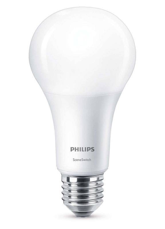 Obrázok Philips LED SceneSwitch 100W, E27, 2700-2500-2200K, matná (929001336601)