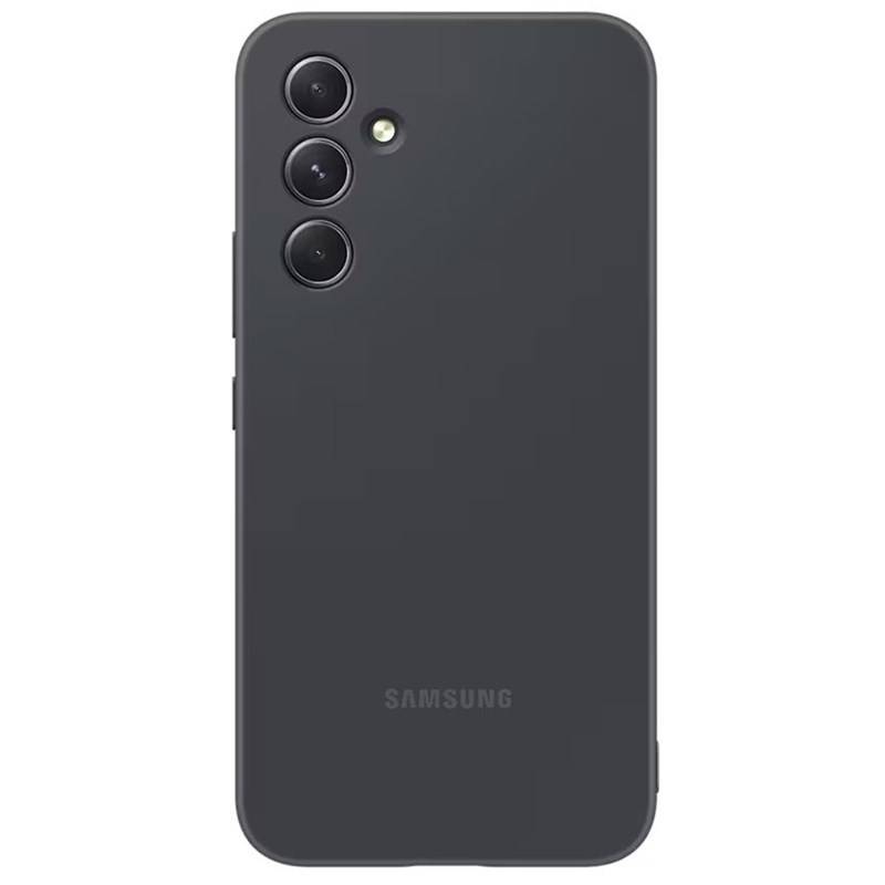 Kryt na mobil Samsung Silicon Cover na Galaxy A54 (EF-PA546TBEGWW) čierny