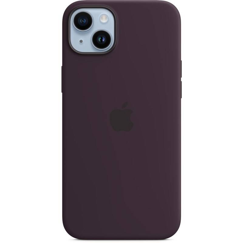 Kryt na mobil Apple Silicone Case s MagSafe pre iPhone 14 Plus - bezinkovo fialový (MPT93ZM/A)