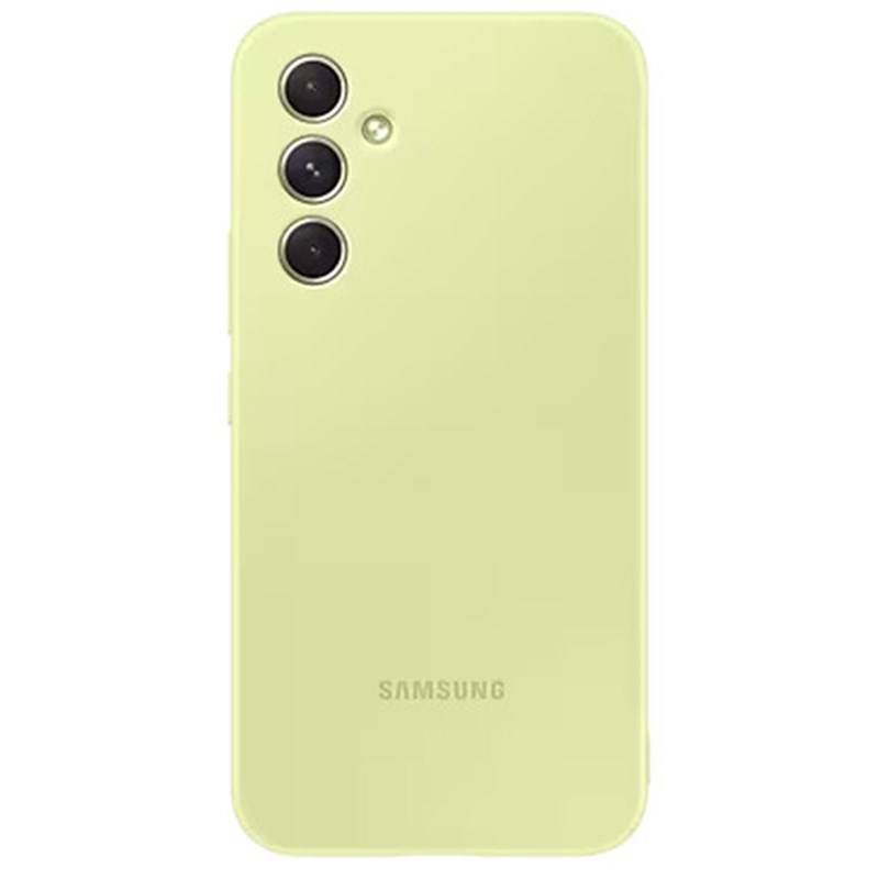 Kryt na mobil Samsung Silicon Cover na Galaxy A54 (EF-PA546TGEGWW) žltý