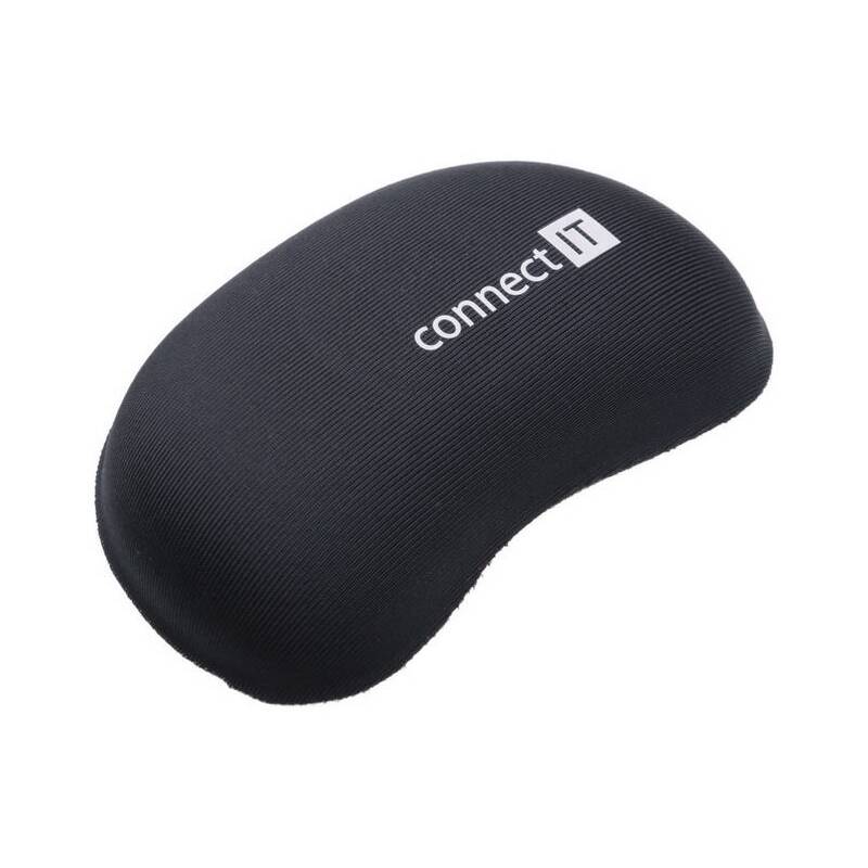 Podložka Connect IT zápěstní před myš (CI-498) čierna