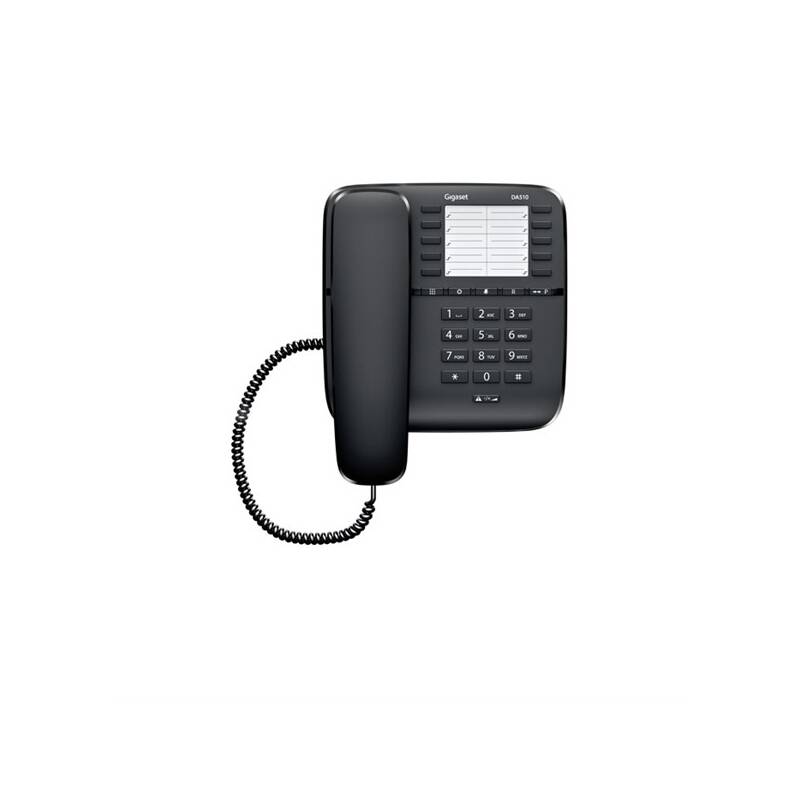 Domáci telefón Gigaset DA510 (S30054-S6530-R601) čierny