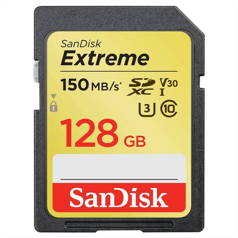 Pamäťová karta SanDisk SDXC Extreme Plus 128GB UHS-I U3 (150R/70W) (SDSDXW5-128G-GNCIN)