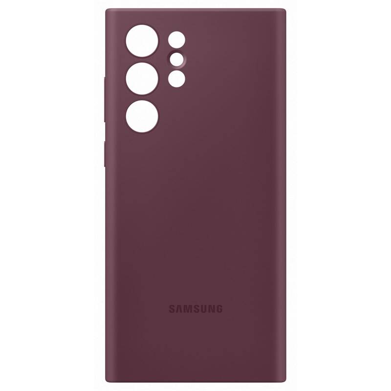 Obrázok EF-PS908TEE Samsung Silikonový Kryt pro Galaxy S22 Ultra Burgundy