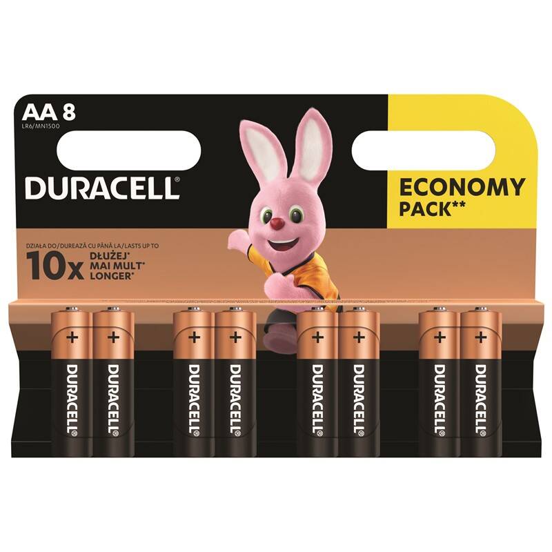 Obrázok Duracell Basic AA 8 ks (10PP010028)