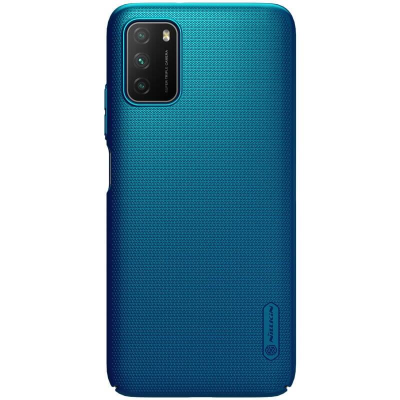 Obrázok Nillkin Frosted kryt pre Xiaomi Poco M3 Peacock Blue (6902048211940)