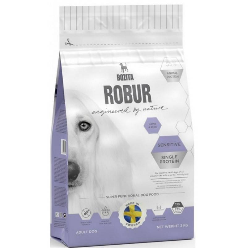 Obrázok Bozita Robur DOG Sensitive Single Protein Lamb 23/13  950 g