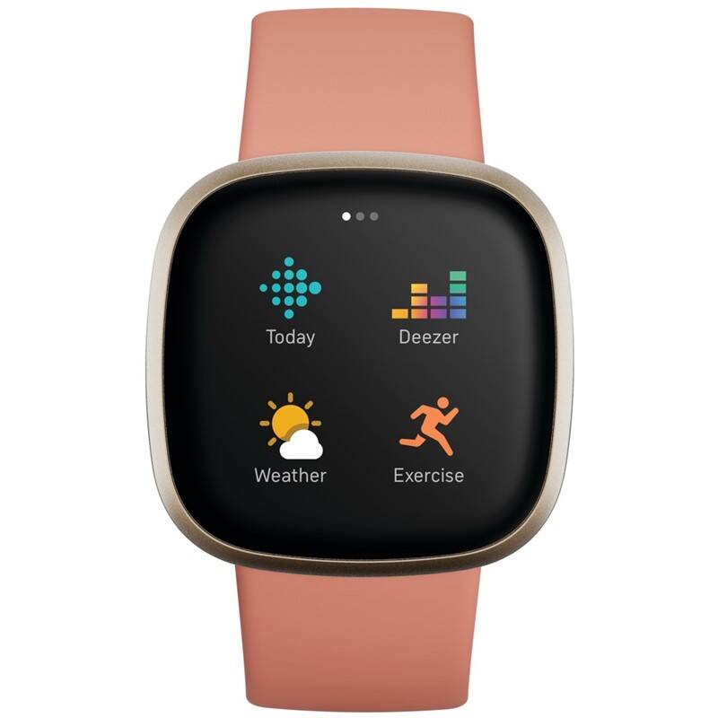 Obrázok Fitbit Versa 3 - Pink Clay/Soft Gold Aluminum (FB511GLPK)