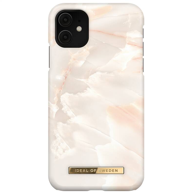 Obrázok iDeal Of Sweden Fashion na Apple iPhone 11/XR - Rose Pearl Marble (IDFCSS21-I1961-257)