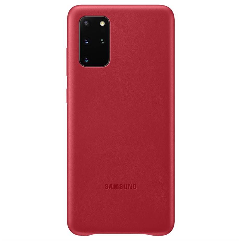 Obrázok Samsung Leather Cover pro Galaxy S20+ (EF-VG985LREGEU) červený