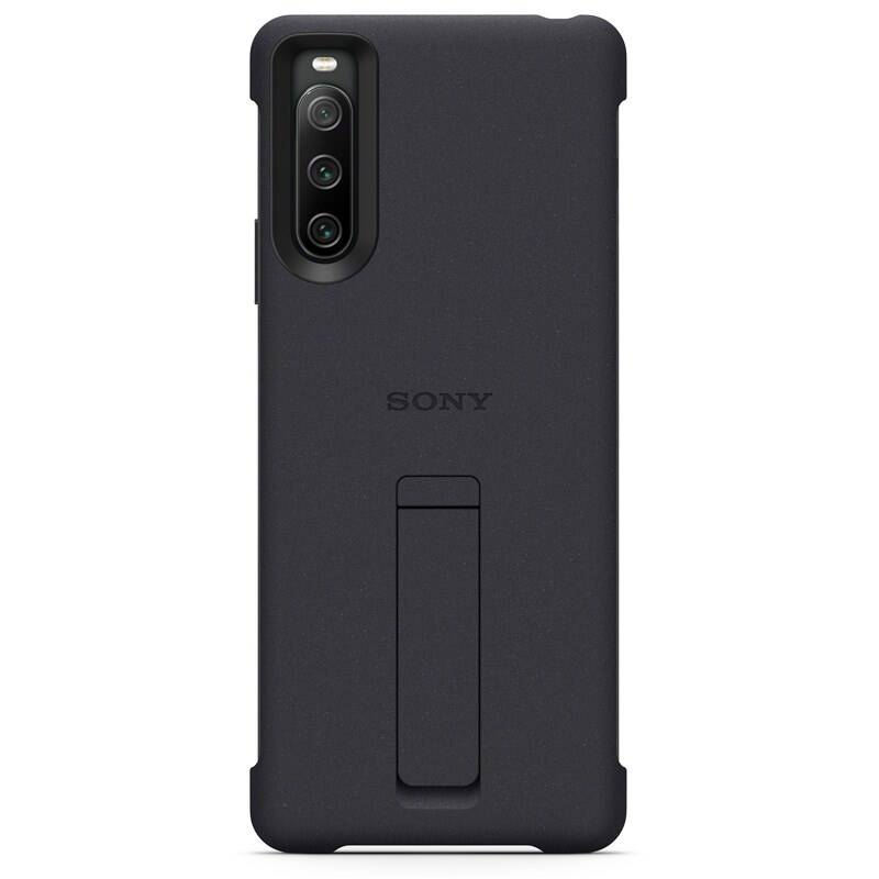Kryt na mobil Sony Xperia 10 IV 5G Stand Cover (XQZCBCCB.ROW) čierny
