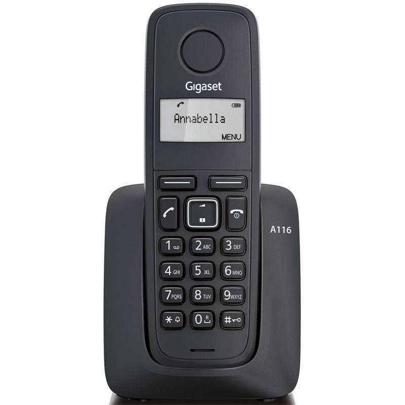 Obrázok Gigaset DECT A116 Balck 4250366849249