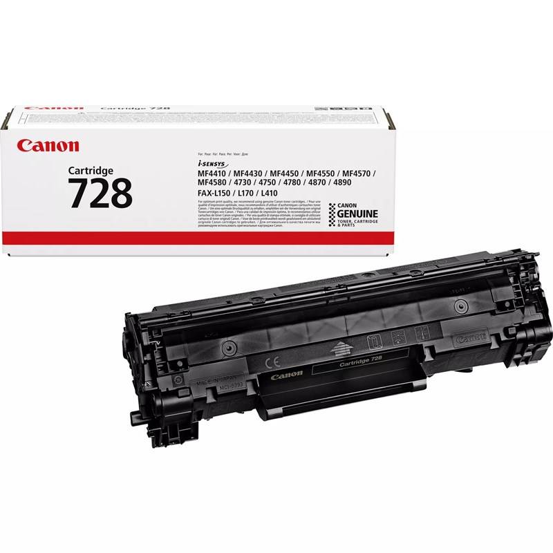 Toner Canon CRG-728, 2100 strán, originálny (3500B002) čierna