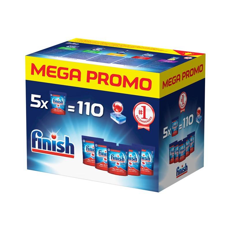 رسالة التسلسل الهرمي البانجو  Tablety do myčky Finish All in1 Max 110 Mega box | KASA.cz