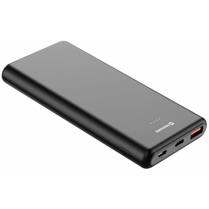 Obrázok Swissten Power Line 10000 mAh 20W (22013912) čierna