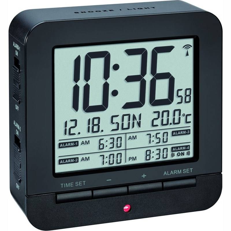 Obrázok TFA 60.2536.01 Radio Controlled Alarm Clock, 60.2536.01