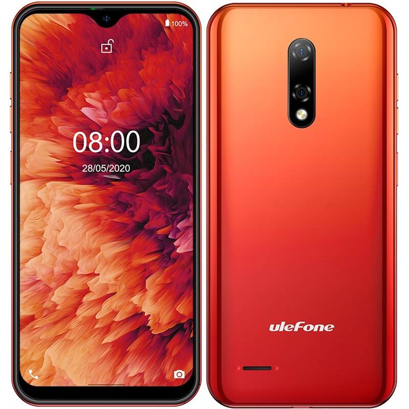 Obrázok UleFone Note 8P Dual SIM oranžový (ULE000357)