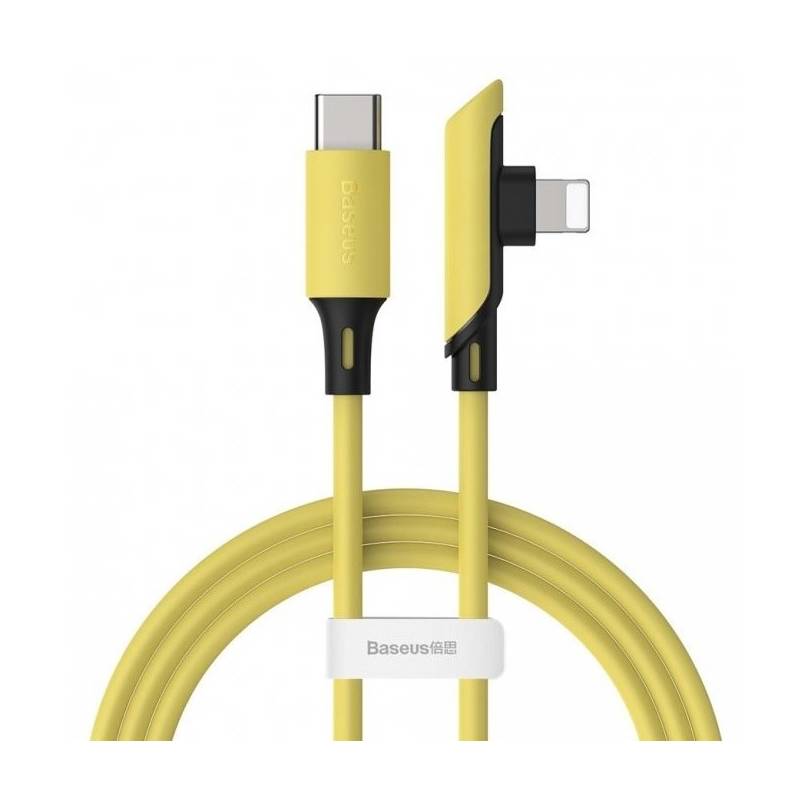 Kábel Baseus USB-C/Lightning, PD 18W, 1,2m (CATLDC-A0Y) žltý