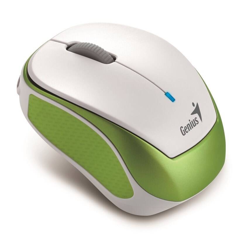 Myš Genius Micro Traveler 9000R V3 (31030132102) biela/zelená