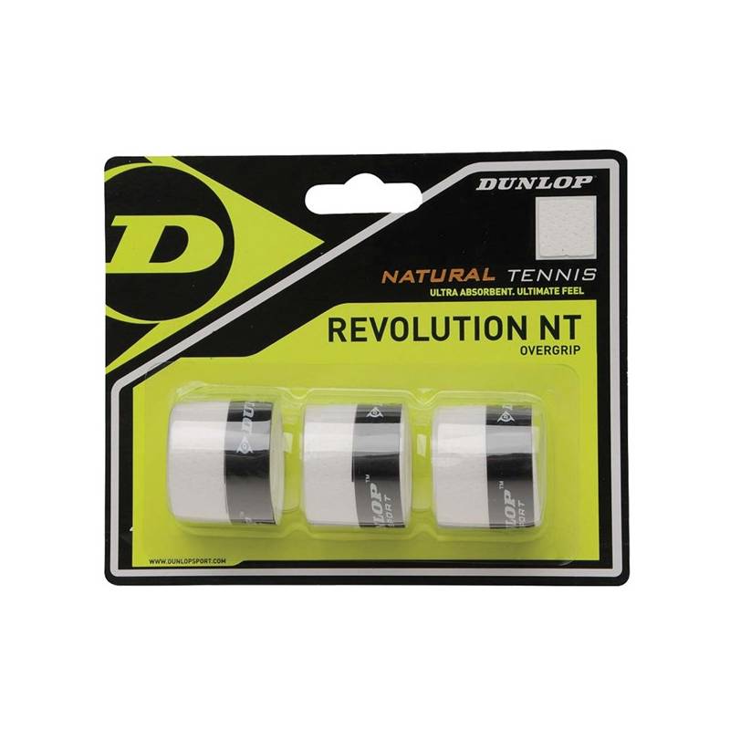 Obrázok Dunlop Overgrip Revolution NT 3 ks biela