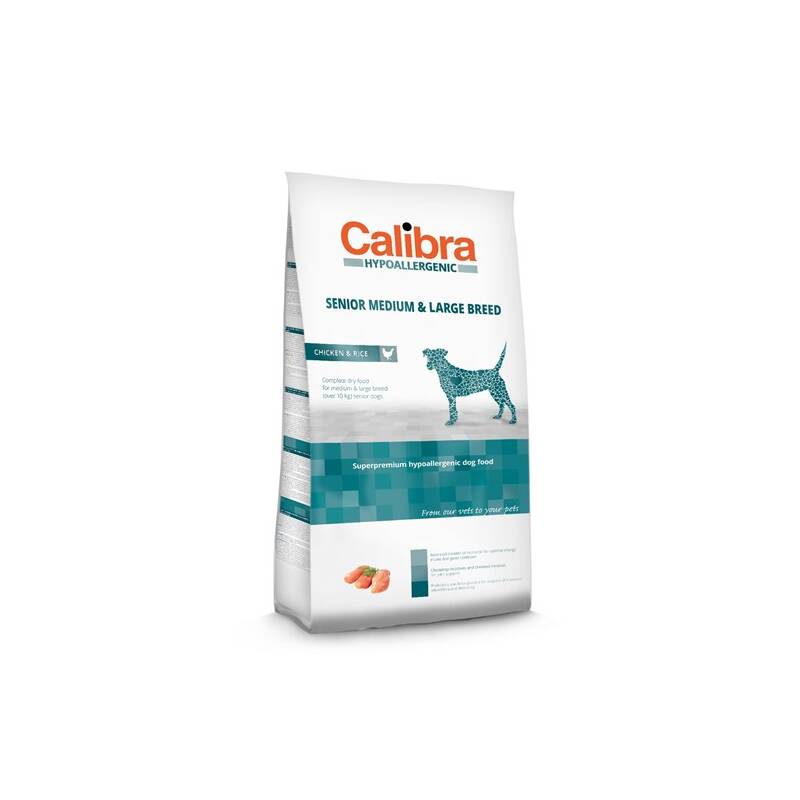 Obrázok Calibra Dog HA Senior Medium & Large Chicken  3kg NEW