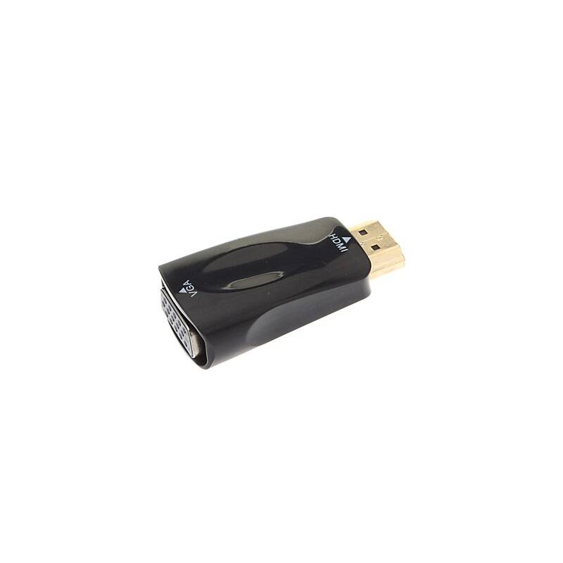 Redukcia PremiumCord HDMI/VGA (khcon-17) čierna