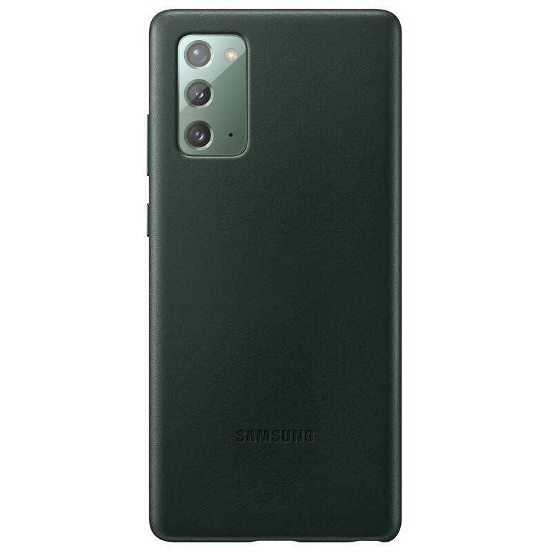 Obrázok Samsung Kožený zadní kryt pro Note 20 Green EF-VN980LGEGEU