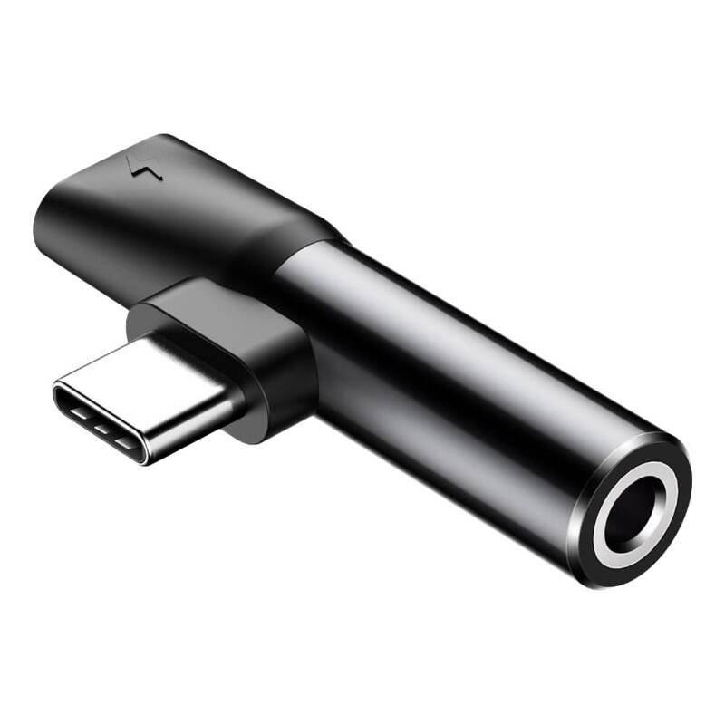 Redukcia WG USB-C/3,5 mm Jack (7673) čierna