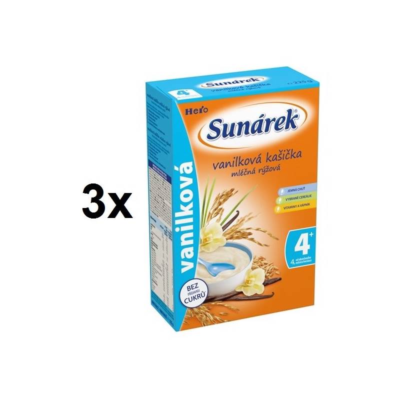 Obrázok Sunarka vanilková kašička - 3x 225g + DARČEK (42810675)