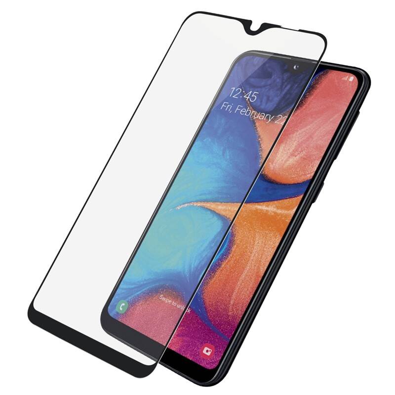 Obrázok PANZERGLASS TVRDENE SKLO CASE FRIENDLY PRE SAMSUNG GALAXY A20E, CIERNA, 7196