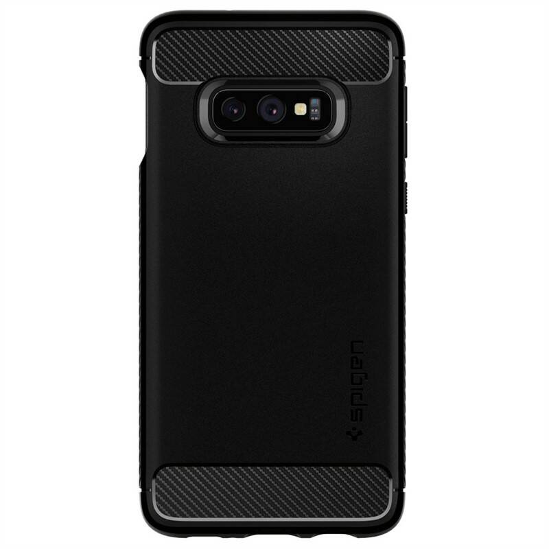 Obrázok Spigen Rugged Armor Black Samsung Galaxy S10e (609CS25837)