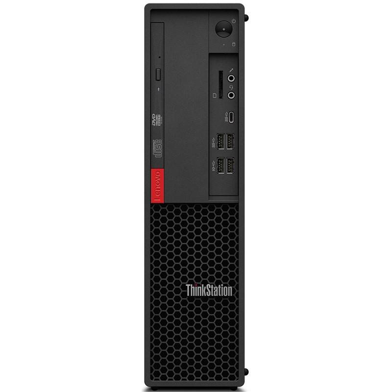 Obrázok LENOVO PC ThinkStation/Workstation P330 SFF - i5-9400,8GB,1TB HDD+256SSD,Intel UHD,DVD,čt.pk,LAN,DP,W10P, 3r on-site, 30D1002AMC