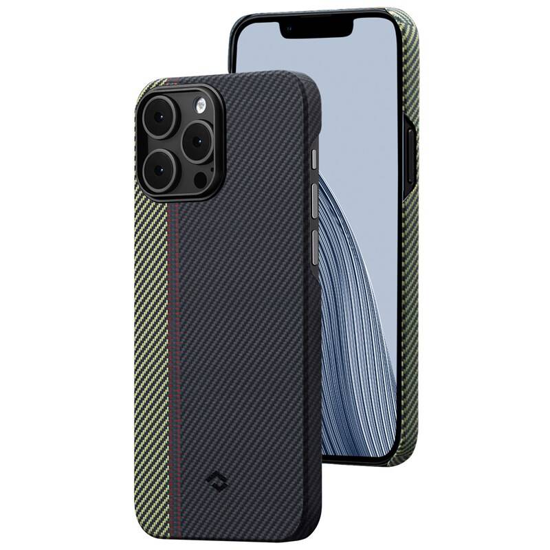 Kryt na mobil Pitaka Fusion Weaving MagEZ Case 3 overture na Apple iPhone 14 Pro Max (FO1401PM) čierny