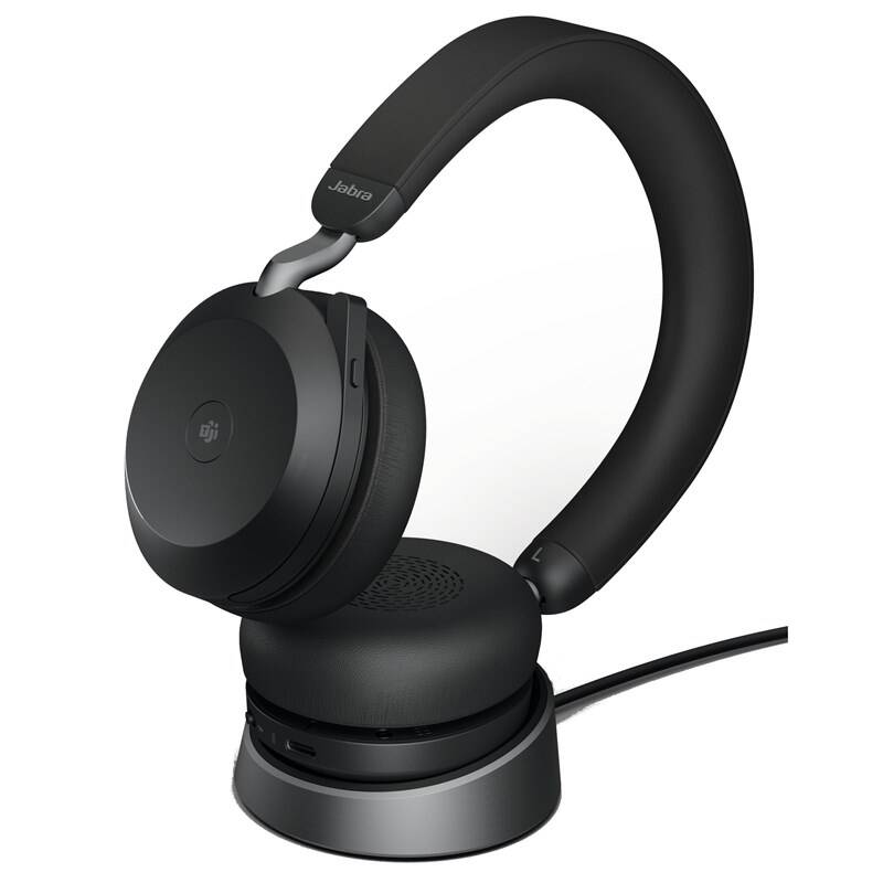 Obrázok Jabra Evolve2 75, USB-A, MS Stereo Stand (27599-999-989) čierny