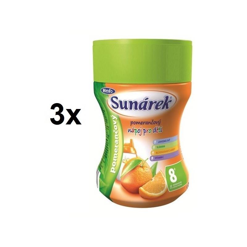 Obrázok Sunárek instantný nápoj pomaranč - 3x 200g (43740600)