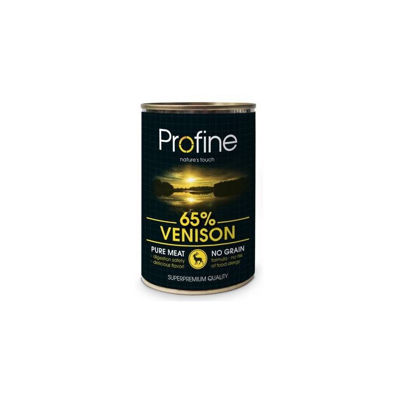 Obrázok PROFINE Pure meat Venison & Potato 400g