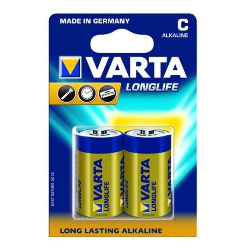 Obrázok VARTA LR14 2BP C Longlife Alk 35045413