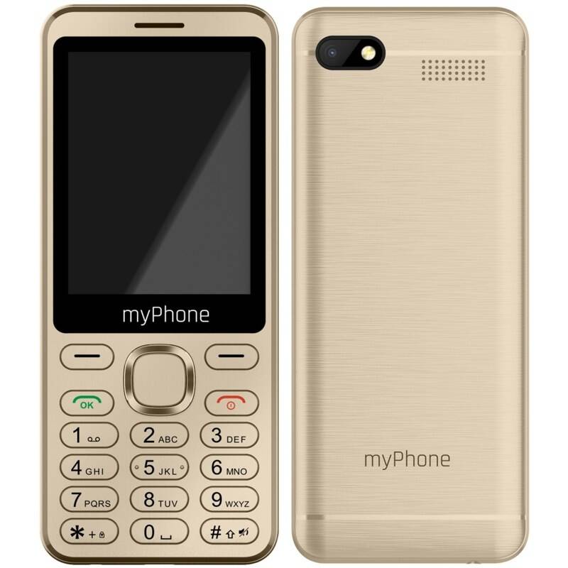 Mobilný telefón myPhone Maestro 2 (TELMYMAESTRO2GO) zlatý