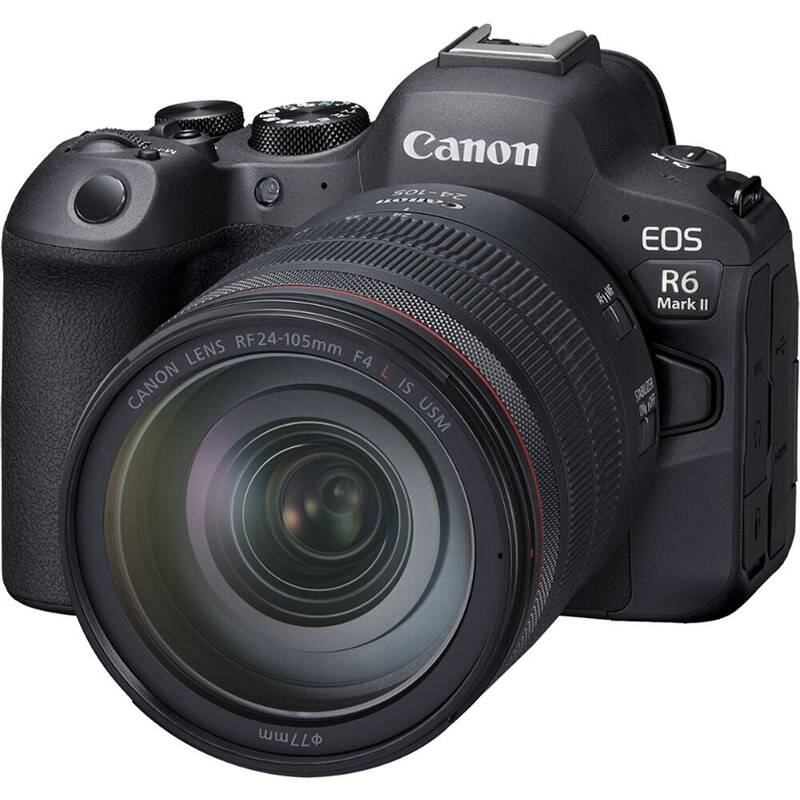 Digitálny fotoaparát Canon EOS R6 Mark II + RF24-105 f/4 L IS USM čierny + Doprava zadarmo